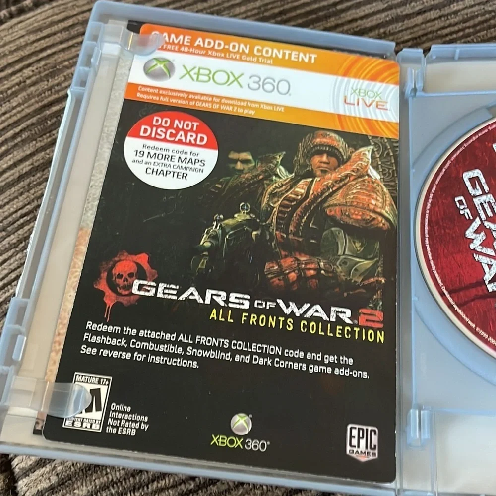 Microsoft Xbox 360 gears of war triple pack